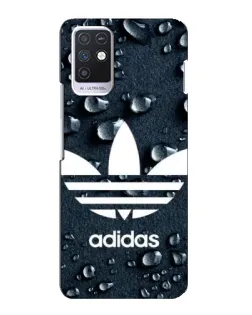 Чохол для Infinix Note 10 з картинкою «Adidas Trefoil Blue»