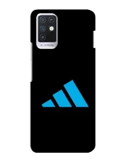 Чохол для Infinix Note 10 з картинкою «Adidas Cyan Logo»