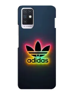 Чохол для Infinix Note 10 з картинкою «Неоновий Adidas»
