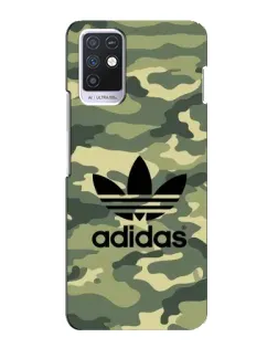Чохол для Infinix Note 10 з картинкою «Мілітарі стиль Adidas»