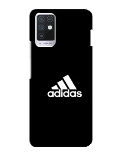 Чохол для Infinix Note 10 з картинкою «Чорна класика Adidas»