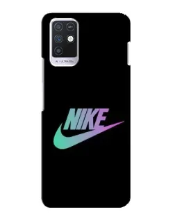 Чехол для Infinix Note 10 с картинкой «Nike — городская ночь»