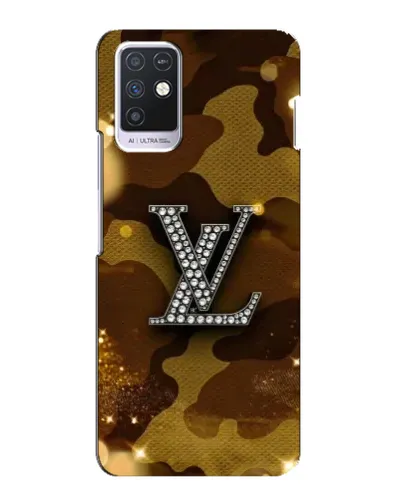 Чехол для Infinix Note 10 с картинкой «Камуфляжный Louis Vuitton»