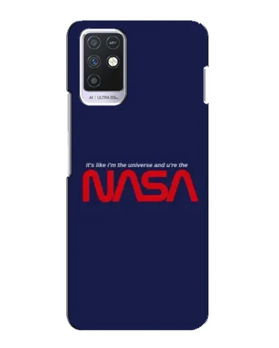 Чехол для Infinix Note 10 с картинкой «NASA — глубокий космос»