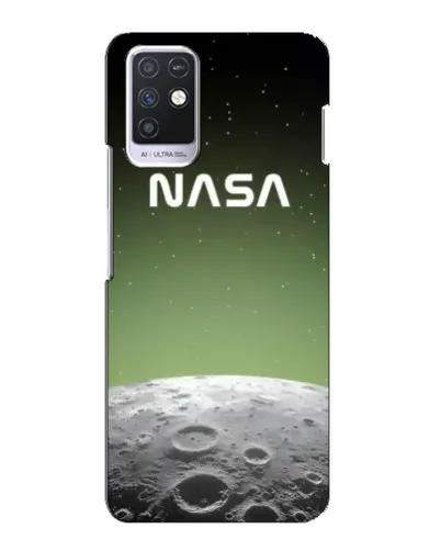 Чехол для Infinix Note 10 с картинкой «NASA — лунный градиент»