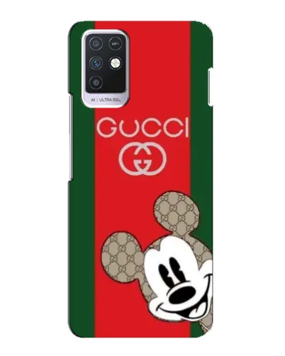 Чохол для Infinix Note 10 з картинкою «Gucci — смуги та Міккі» Чохол для Infinix Note 10 з картинкою «Gucci — смуги та Міккі»