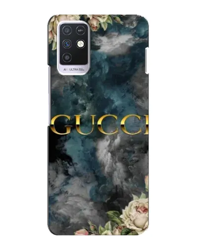 Чохол для Infinix Note 10 з картинкою «Абстрактні квіти Gucci» Чохол для Infinix Note 10 з картинкою «Абстрактні квіти Gucci»