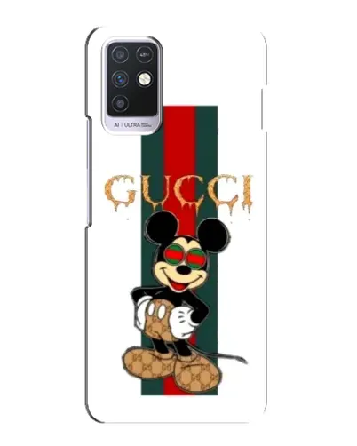 Чохол для Infinix Note 10 з картинкою «Міккі Маус Gucci — смуги» Чохол для Infinix Note 10 з картинкою «Міккі Маус Gucci — смуги»