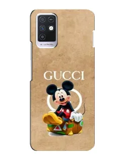 Чохол для Infinix Note 10 з картинкою «Міккі Маус Gucci — крафт» Чохол для Infinix Note 10 з картинкою «Міккі Маус Gucci — крафт»