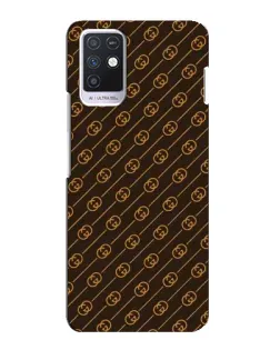 Чохол для Infinix Note 10 з картинкою «Gucci — золоті діагоналі» Чохол для Infinix Note 10 з картинкою «Gucci — золоті діагоналі»