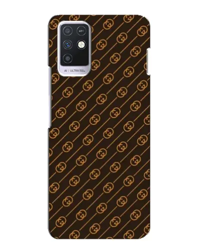 Чохол для Infinix Note 10 з картинкою «Gucci — золоті діагоналі» Чохол для Infinix Note 10 з картинкою «Gucci — золоті діагоналі»