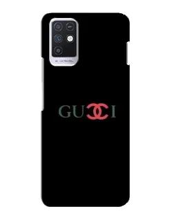 Чохол для Infinix Note 10 з картинкою «Gucci — червоний градієнт» Чохол для Infinix Note 10 з картинкою «Gucci — червоний градієнт»