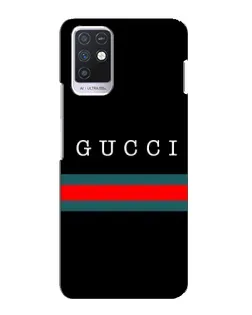 Чохол для Infinix Note 10 з картинкою «Gucci — червоний пояс» Чохол для Infinix Note 10 з картинкою «Gucci — червоний пояс»