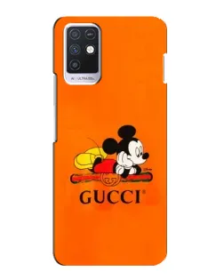 Чохол для Infinix Note 10 з картинкою «Міккі Маус Gucci — помаранч» Чохол для Infinix Note 10 з картинкою «Міккі Маус Gucci — помаранч»