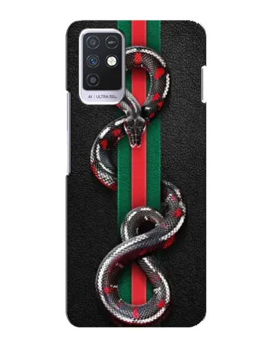 Чехол для Infinix Note 10 с картинкой «Gucci — змея на полосе» Чехол для Infinix Note 10 с картинкой «Gucci — змея на полосе»