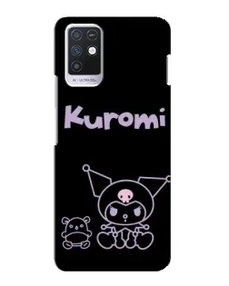 Чохол для Infinix Note 10 з картинкою «Kuromi — чорний мінімалізм» Чохол для Infinix Note 10 з картинкою «Kuromi — чорний мінімалізм»