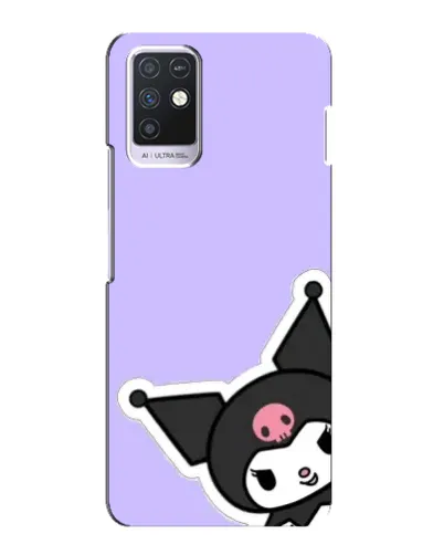 Чехол для Infinix Note 10 с картинкой «Забавная Kuromi»