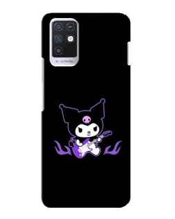 Чехол для Infinix Note 10 с картинкой «Электрическая Kuromi»
