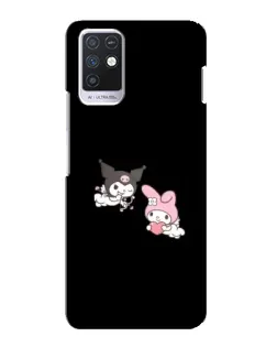 Чехол для Infinix Note 10 с картинкой «My Melody и Kuromi»