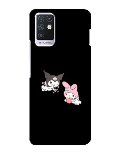 Чехол для Infinix Note 10 с картинкой «My Melody и Kuromi»
