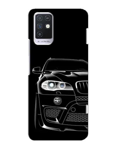Чехол для Infinix Note 10 с картинкой «Темный силуэт BMW» Чехол для Infinix Note 10 с картинкой «Темный силуэт BMW»