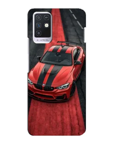 Чехол для Infinix Note 10 с картинкой «BMW на красной дорожке» Чехол для Infinix Note 10 с картинкой «BMW на красной дорожке»