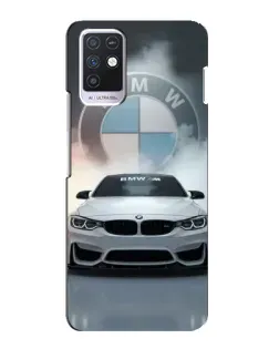 Чехол для Infinix Note 10 с картинкой «BMW в белом дыму» Чехол для Infinix Note 10 с картинкой «BMW в белом дыму»