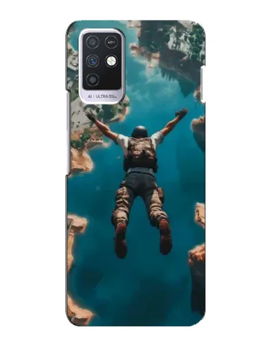 Чохол для Infinix Note 10 з картинкою «PUBG — вільне падіння» Чохол для Infinix Note 10 з картинкою «PUBG — вільне падіння»