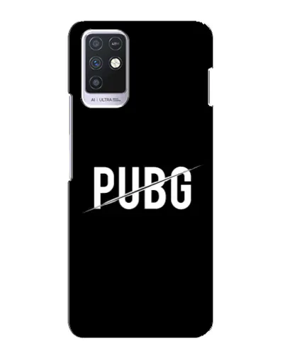 Чохол для Infinix Note 10 з картинкою «PUBG — білий логотип» Чохол для Infinix Note 10 з картинкою «PUBG — білий логотип»