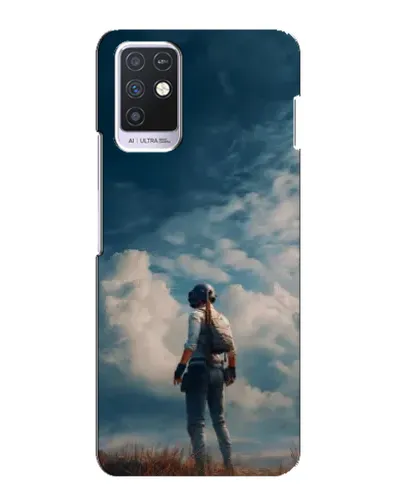 Чохол для Infinix Note 10 з картинкою «Герой PUBG на скелі» Чохол для Infinix Note 10 з картинкою «Герой PUBG на скелі»