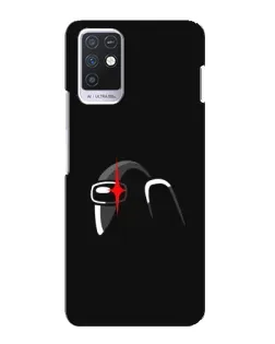 Чохол для Infinix Note 10 з картинкою «Among Us шолом»