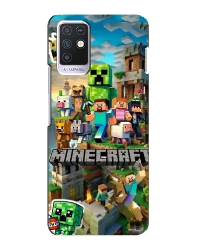 Чохол для Infinix Note 10 з картинкою «Замок Minecraft» Чохол для Infinix Note 10 з картинкою «Замок Minecraft»