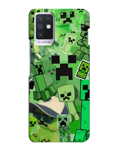 Чохол для Infinix Note 10 з картинкою «Кріпери Minecraft» Чохол для Infinix Note 10 з картинкою «Кріпери Minecraft»