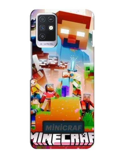 Чохол для Infinix Note 10 з картинкою «Minecraft герої гри» Чохол для Infinix Note 10 з картинкою «Minecraft герої гри»