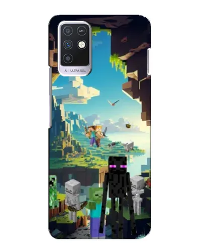 Чохол для Infinix Note 10 з картинкою «Ендермен у лісі» Чохол для Infinix Note 10 з картинкою «Ендермен у лісі»