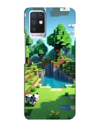 Чохол для Infinix Note 10 з картинкою «Minecraft літній день» Чохол для Infinix Note 10 з картинкою «Minecraft літній день»
