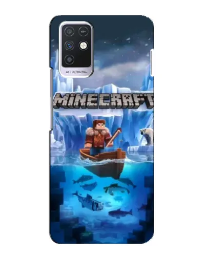 Чохол для Infinix Note 10 з картинкою «Minecraft льодянийсвіт» Чохол для Infinix Note 10 з картинкою «Minecraft льодянийсвіт»