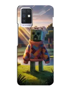 Чохол для Infinix Note 10 з картинкою «Кріпер у светрі»