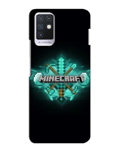 Чохол для Infinix Note 10 з картинкою «Minecraft Diamond лого» Чохол для Infinix Note 10 з картинкою «Minecraft Diamond лого»