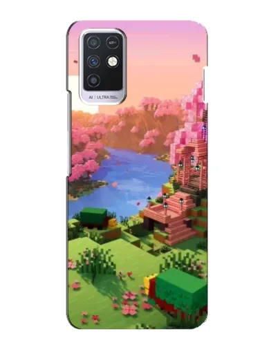 Чохол для Infinix Note 10 з картинкою «Рожеве дерево Minecraft» Чохол для Infinix Note 10 з картинкою «Рожеве дерево Minecraft»