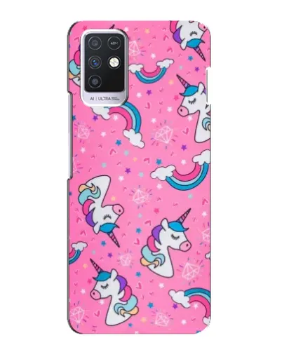 Чехол для Infinix Note 10 с картинкой «Unicorn паттерн розовый» Чехол для Infinix Note 10 с картинкой «Unicorn паттерн розовый»