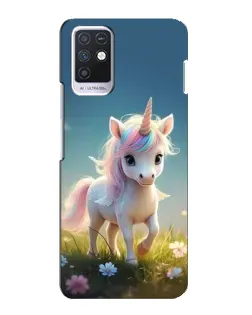 Чехол для Infinix Note 10 с картинкой «Единорог на поляне» Чехол для Infinix Note 10 с картинкой «Единорог на поляне»