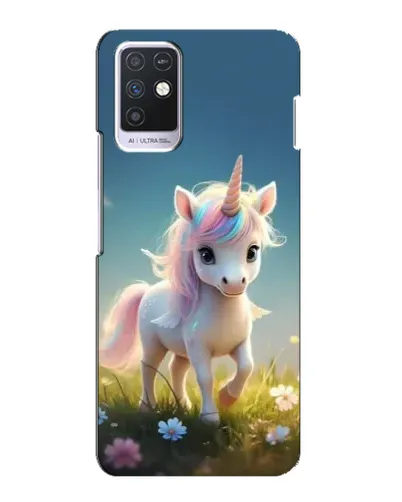 Чехол для Infinix Note 10 с картинкой «Единорог на поляне» Чехол для Infinix Note 10 с картинкой «Единорог на поляне»