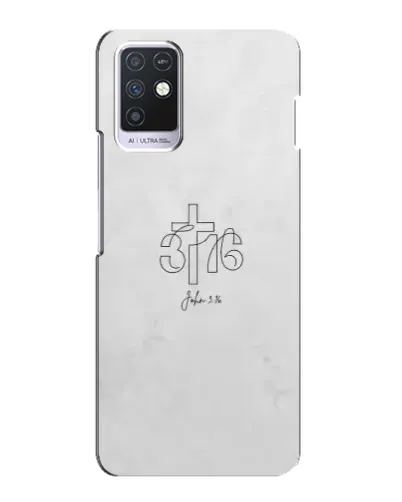 Чохол для Infinix Note 10 з картинкою «Івана 3:16 Хрест» Чохол для Infinix Note 10 з картинкою «Івана 3:16 Хрест»