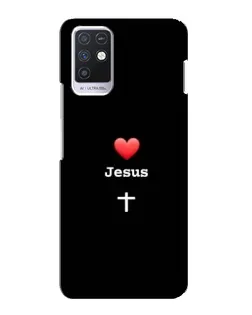 Чохол для Infinix Note 10 з картинкою «Серце - Jesus» Чохол для Infinix Note 10 з картинкою «Серце - Jesus»