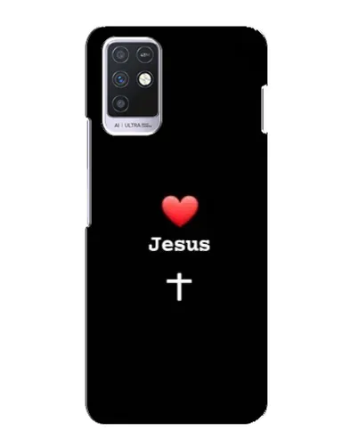 Чохол для Infinix Note 10 з картинкою «Серце - Jesus» Чохол для Infinix Note 10 з картинкою «Серце - Jesus»