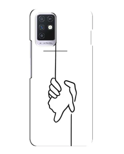 Чохол для Infinix Note 10 з картинкою «Рука тримає» Чохол для Infinix Note 10 з картинкою «Рука тримає»