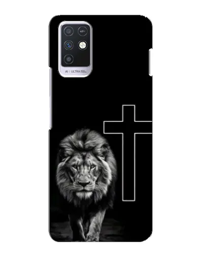 Чохол для Infinix Note 10 з картинкою «Лев та Хрест» Чохол для Infinix Note 10 з картинкою «Лев та Хрест»