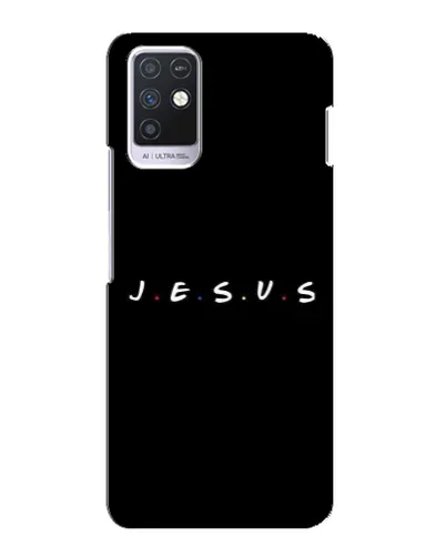 Чохол для Infinix Note 10 з картинкою «Крапки віри J.E.S.U.S.» Чохол для Infinix Note 10 з картинкою «Крапки віри J.E.S.U.S.»