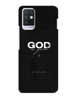 Чохол для Infinix Note 10 з картинкою «GOD — Бог над усім»